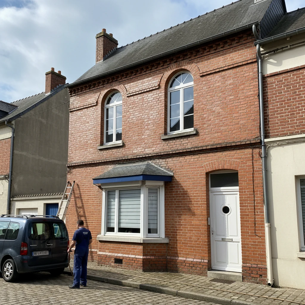 Nettoyage Façade Amiens — résultat professionnel
